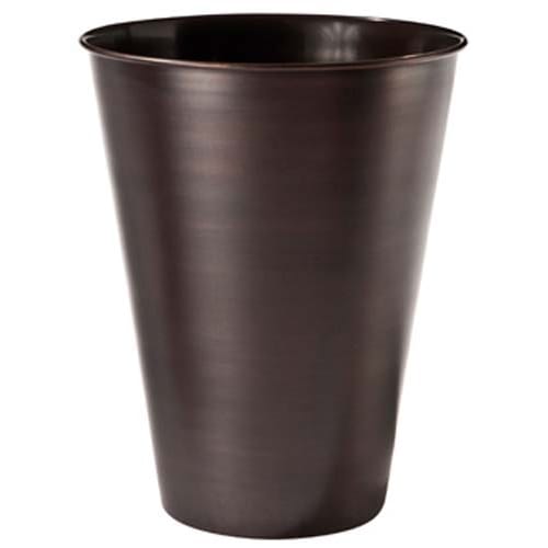 Florentine Wastebasket 8 Quart, Bronze Stainless Steel